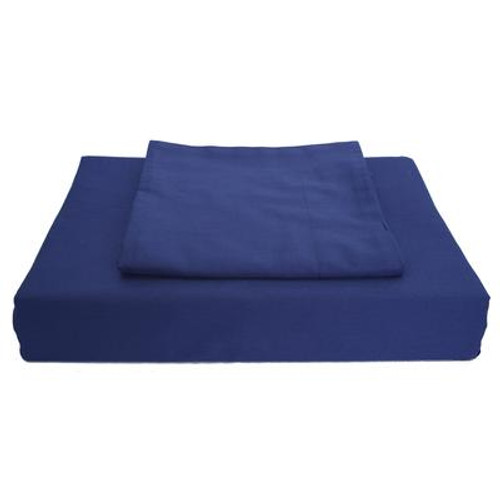 230TC Maxwell Duvet Cover Set; Navy; Queen