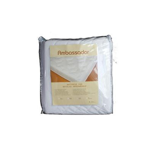 Ambassador Waterproof Mattress Pad Cover; Double