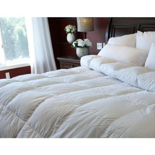 Royal Elite 400T Hutterite Goose Down Duvet; 4Seasons; Queen30