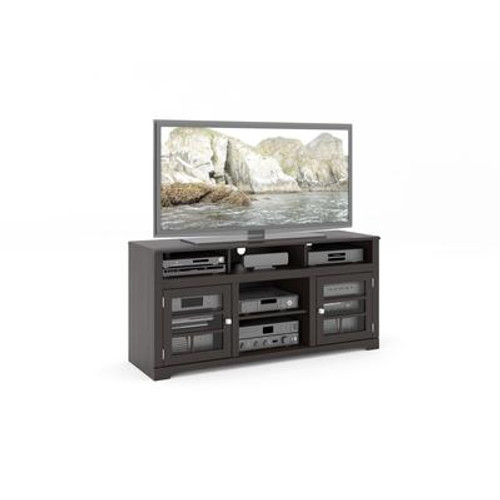 B-602-BWT West Lake 60'' Television Bench in Mocha Black