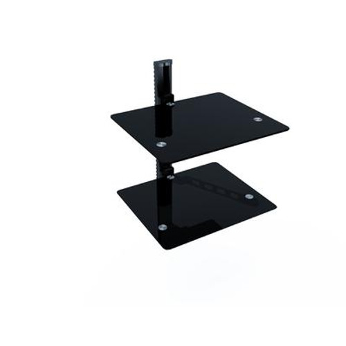 E-0812-SC Black Component Wall Shelf