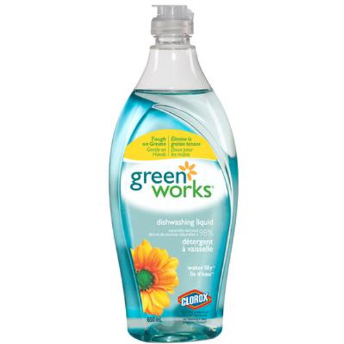 Greenworks Liquid Dish Det 650ML Water Lily