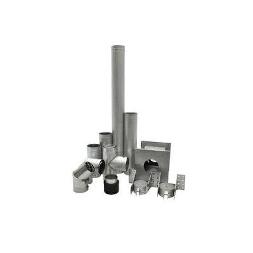 3 Inch  Pellet Vent Kit For Ground Floor Installation