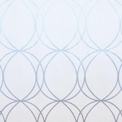Halo Circles White/Silver Wallpaper