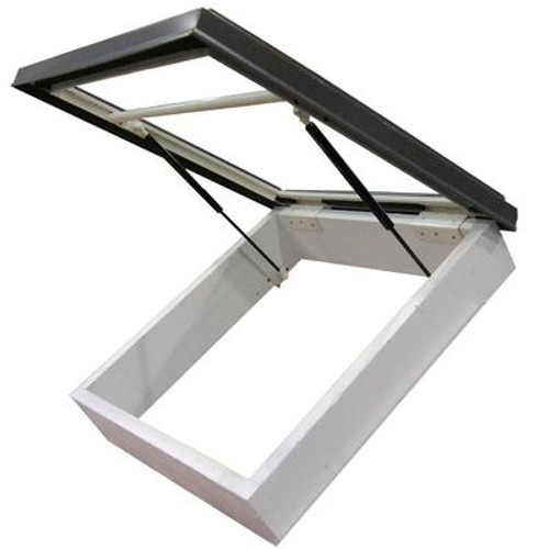 Roof Access Double Glazed Clear Acrylic Dome Skylight - 4 Ft. x 4 Ft.