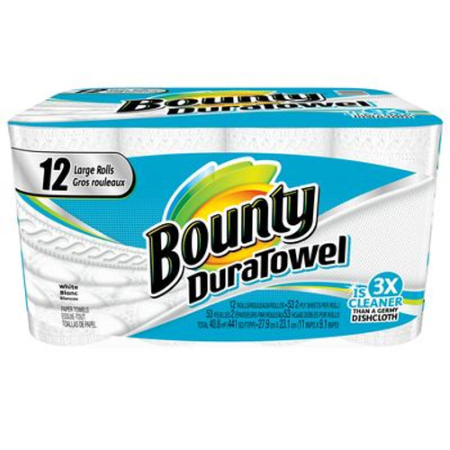 Bounty Duratowel 12 Large Roll White