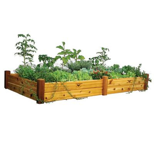 Raised Garden Bed 48x95x13 Safe Finish