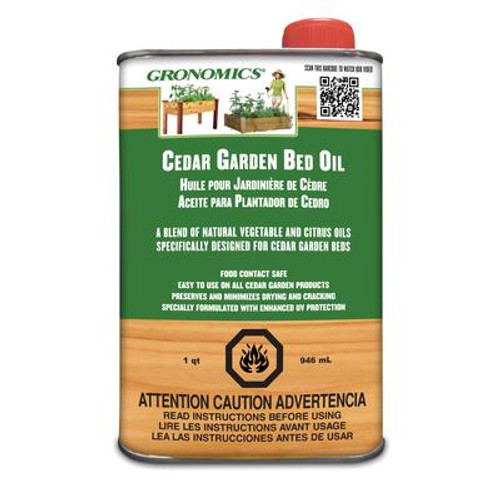 Cedar Garden Bed Oil - 1 Quart