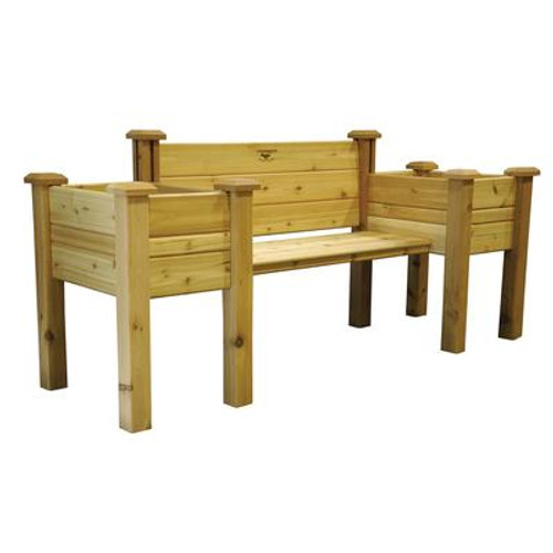 Planter Bench 24x82x36