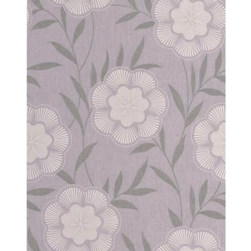 Flora Lavender Wallpaper