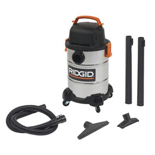 RIDGID 22.5 Litre/6 US Gallon Stainless Steel Vac