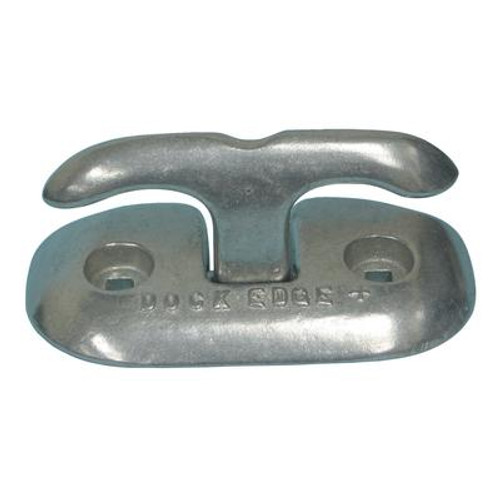 Aluminum Flip-Up Dock Cleat; 6 Inch Polished