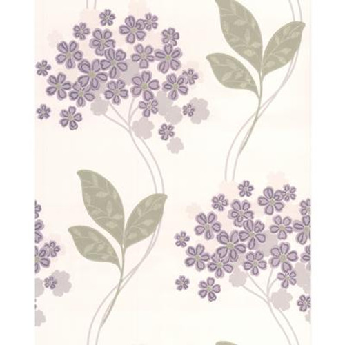 Festival Lavender Wallpaper Sample