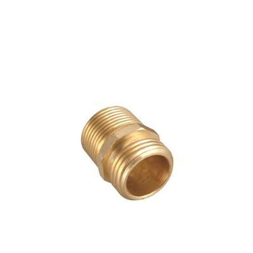 Brass Double Male Connector-3/4''