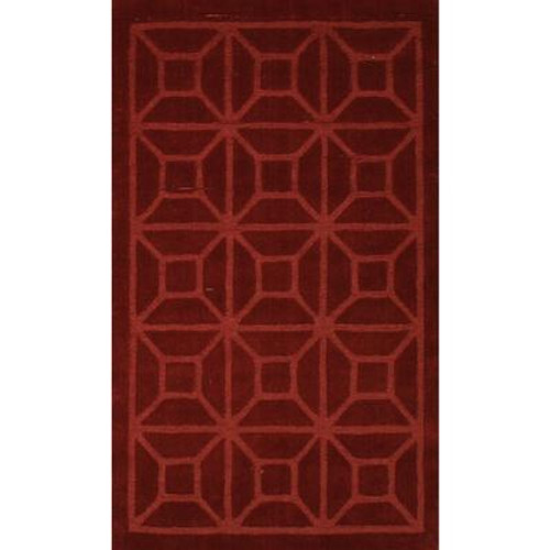 Red Dynasty Area Rug 3 Feet X 5 Feet