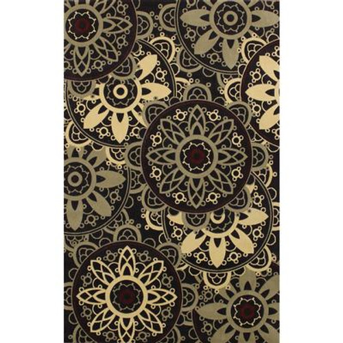 Charcoal Catherine Area Rug 8 Feet X 10 Feet