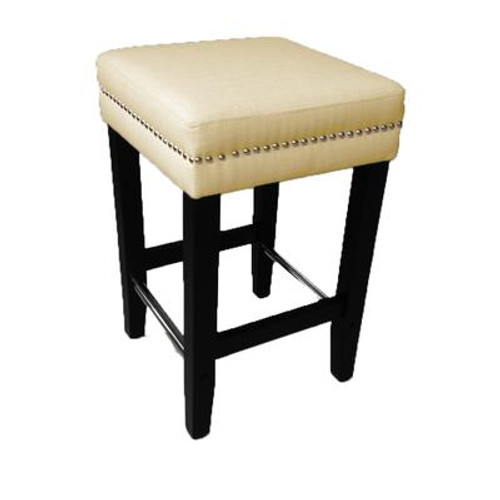 Biscuit Beige 26 Inch Counter Stool - 2 Pack