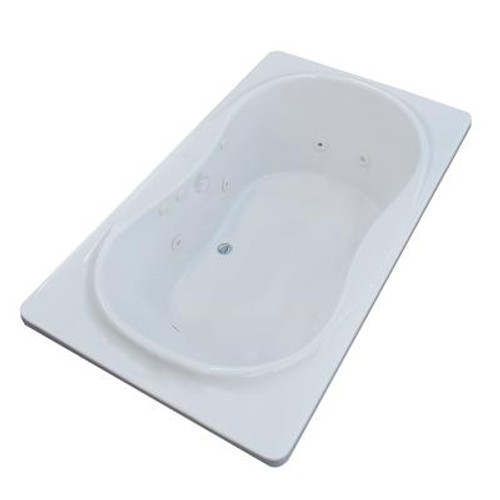 Star 42 X 72 Rectangular Whirlpool Jetted Bathtub