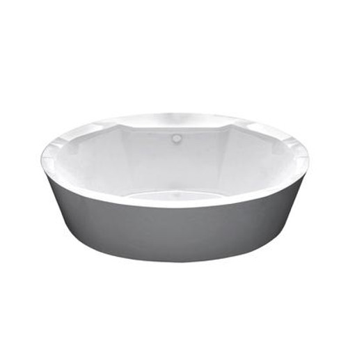 Sunstone 34 X 68 Oval Freestanding Soaker Bathtub