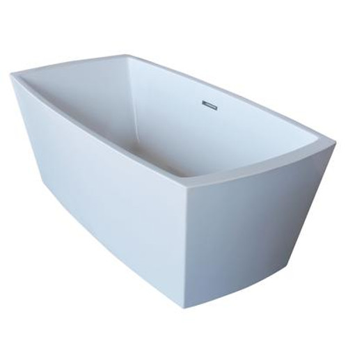 PureCut 32 x 67 Rectangle Acrylic Freestanding Bathtub