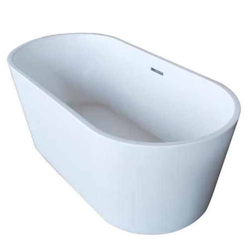 PureCut 32 x 67 Oval Acrylic Freestanding Bathtub