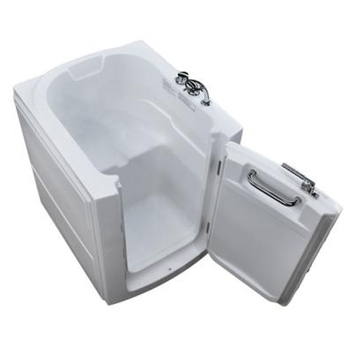 32 x 38 Left Door White Soaking Walk-In Bathtub