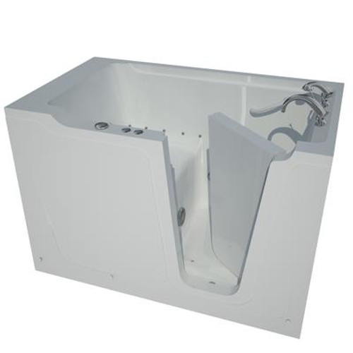 36 x 60 Right Drain White Air Jetted Walk-In Bathtub