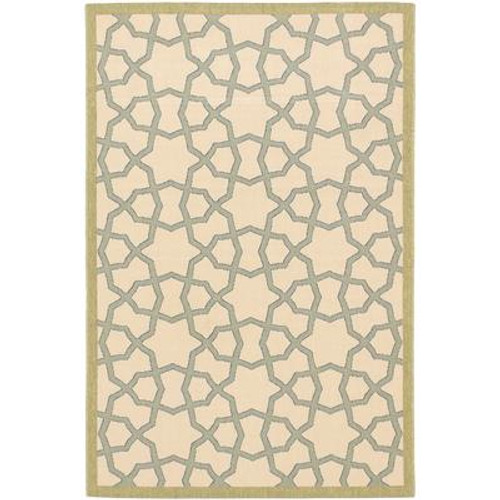 Tropicana Ivory&nbsp; Rug - 6 Ft. 7 In. x 9 Ft. 5 In.