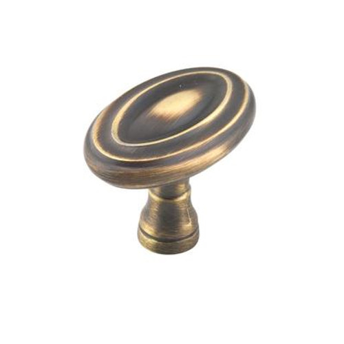 Classic Metal Knob - Caramel Bronze - 43 Mm Dia.