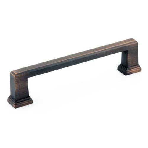 Transitional Metal Pull - Brushed Oil-Rubbed Bronze - 128 Mm C. To C.