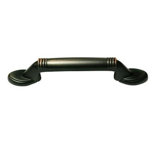 Classic Metal Pull - Brushed Oil-Rubbed Bronze - 76 Mm C. To C.
