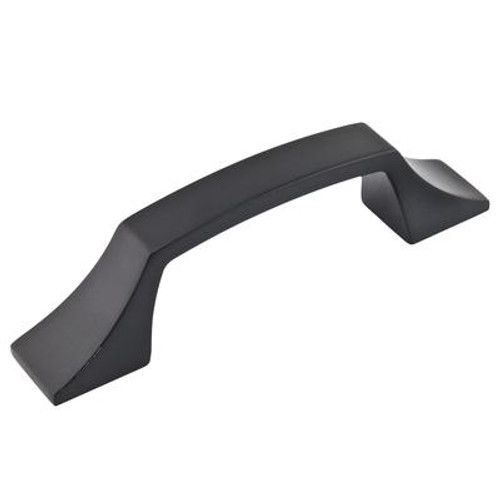 Transitional Metal Pull - Matte Black - 96 Mm C. To C.