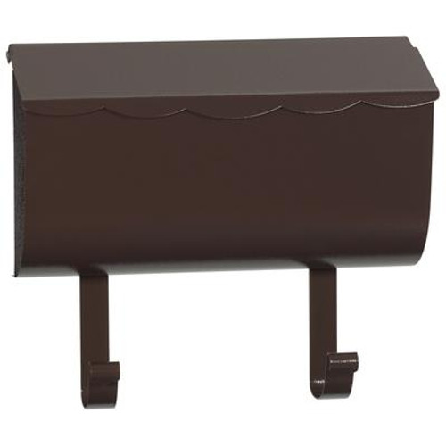 Urban Wall Mount Mailbox; Mocha