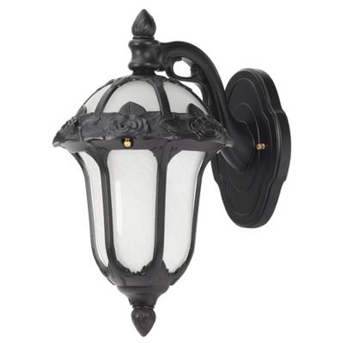 Rose Garden Top Mount Light; Black