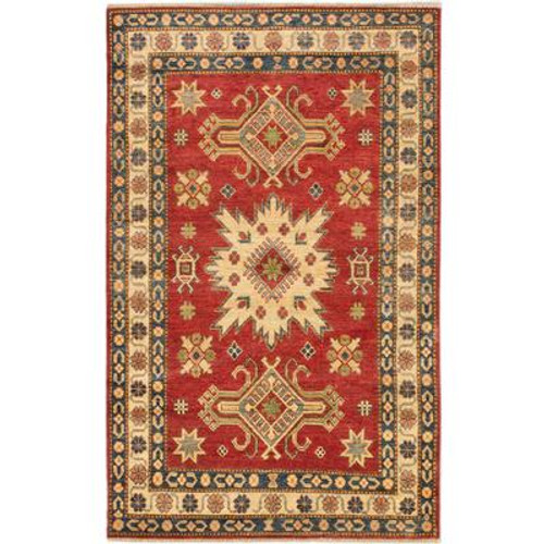 Hand-knotted Tamar Rug - 4 Ft. 1 In. x 6 Ft. 7 In.