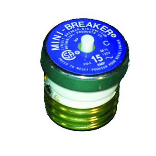 MINI BREAKER 15 AMP Blue