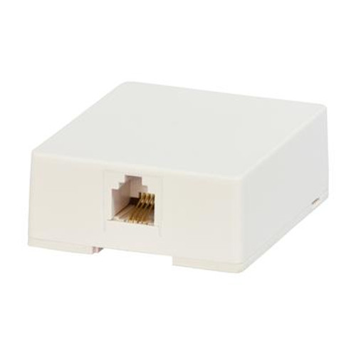 SURFACE BLOCK; 4 CONDUCTOR; WH