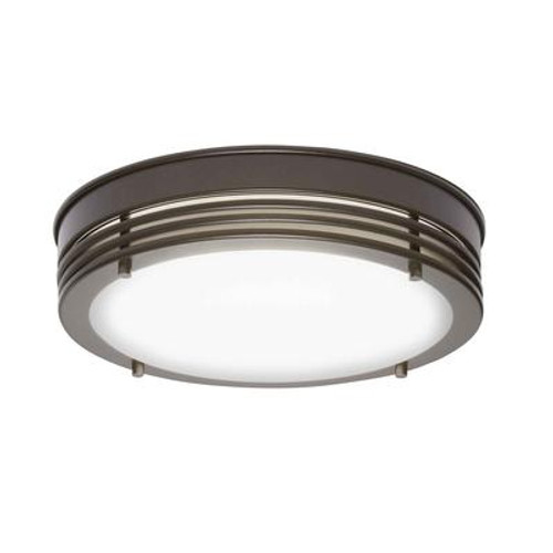 Oil Rubbed Bronze LED Flush Mount - 13 Inch