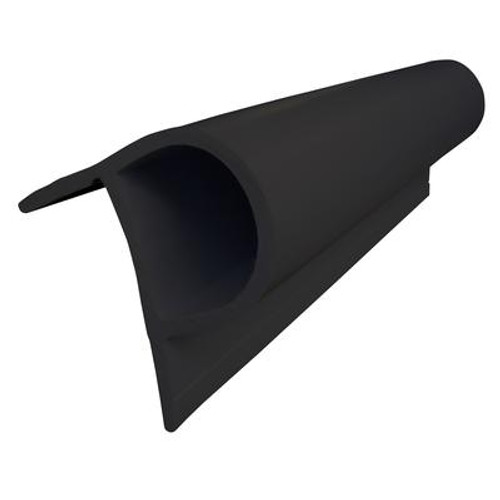 Small P Profile; 24 feet/carton; Black