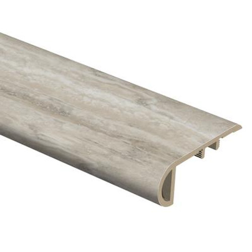 Grey Travertine 94 Inch Stair Nose