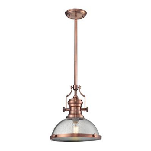 Chadwick 1 Light Pendant In Copper