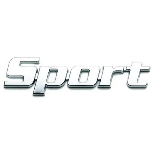 Badgez - Chrome Emblems - Sport