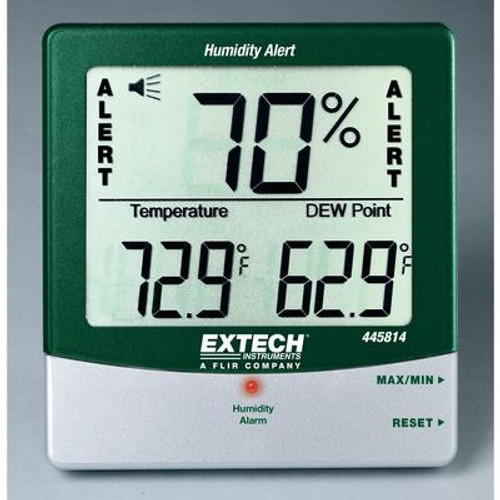 Hydro-Thermometer Humidity Alert With Dew Point