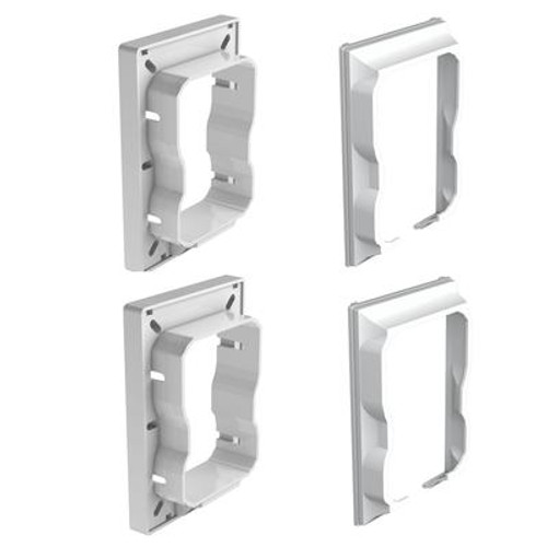 HP Architectural Horizontal Rail Connectors - 4 Pack - Railing - White