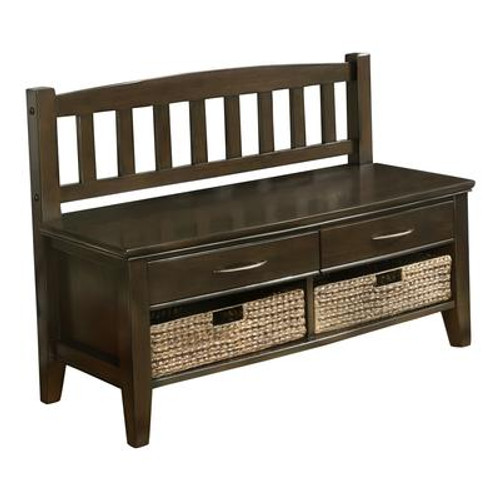 Williamsburg Entryway Storage Bench with Drawers & Cubbies