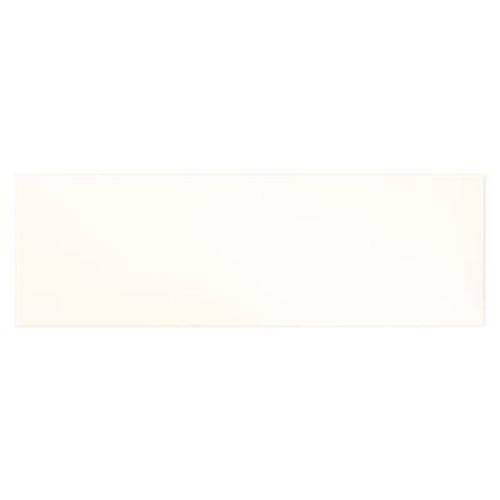 Finess Bright White 8 Inch x 24 Inch Glazed Ceramic Wall Tile (12.80 sq. Feet / Case)