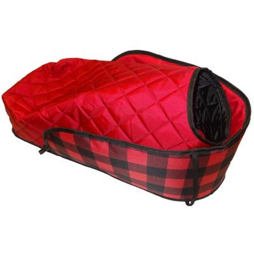 Plaid XL Sleigh Pad with Bootie