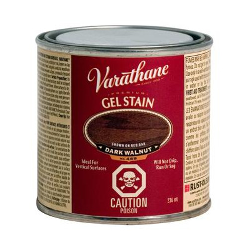 Varathane Premium Gel Stain Dark Walnut  236ml
