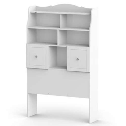 Pixel Twin Size Tall Bookcase Headboard from Nexera