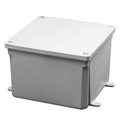 Thermoplastic Junction Box  6x6x6  In